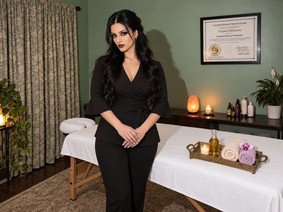 Nia in her former San Francisco studio